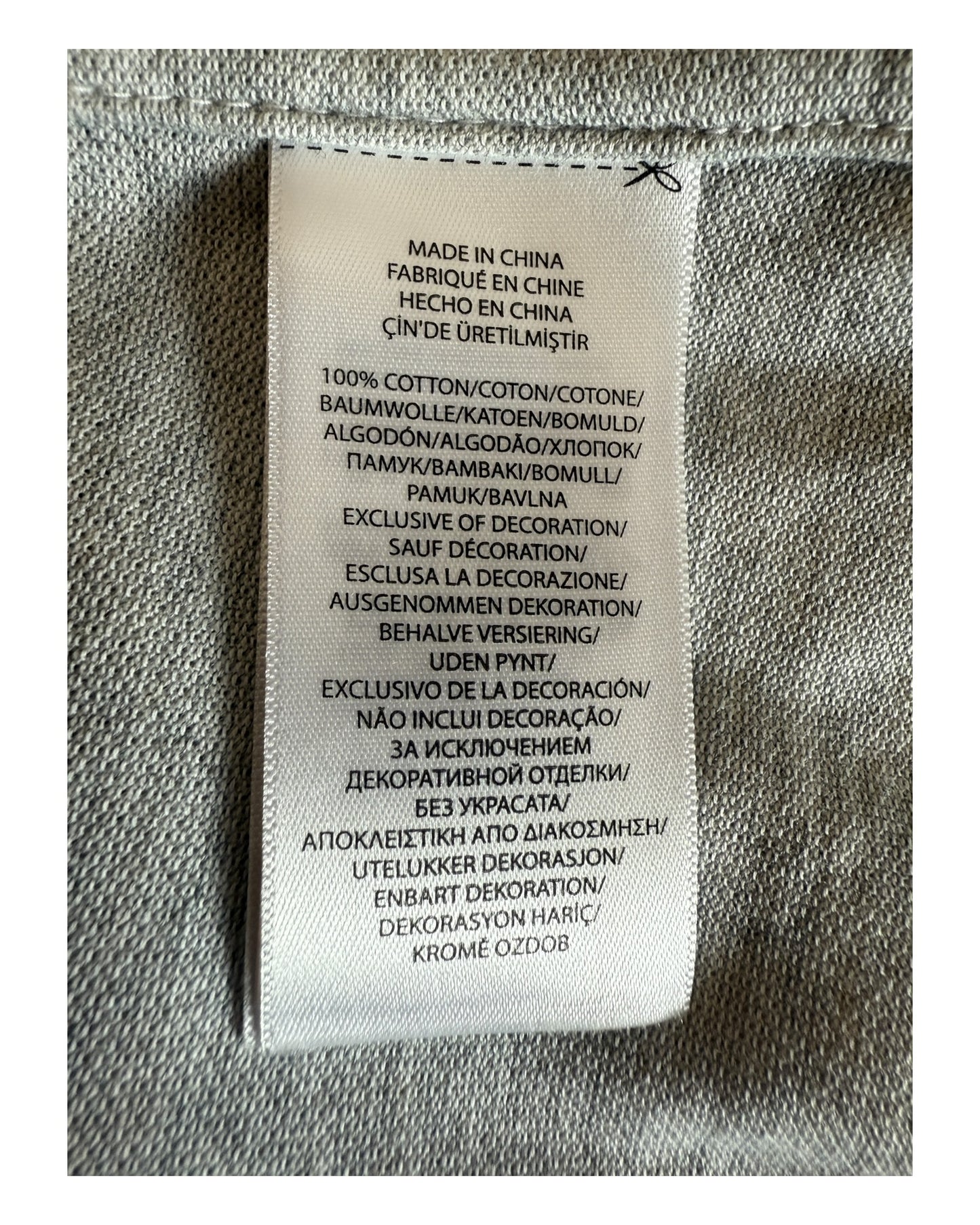 Polo Ralph Lauren Knit Oxfordhemd grau Größe M