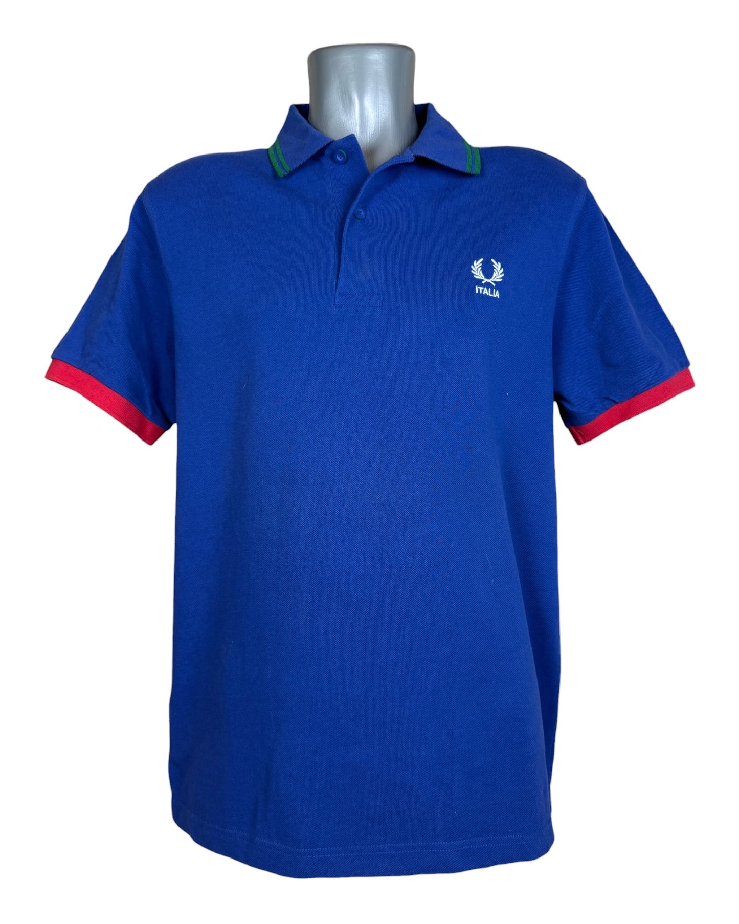 Fred Perry Poloshirt blau Größe M