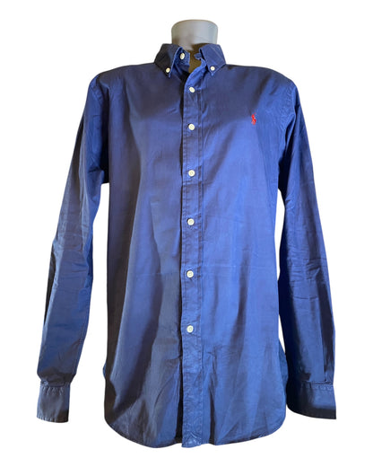 Polo Ralph Lauren Hemd marineblau Größe L