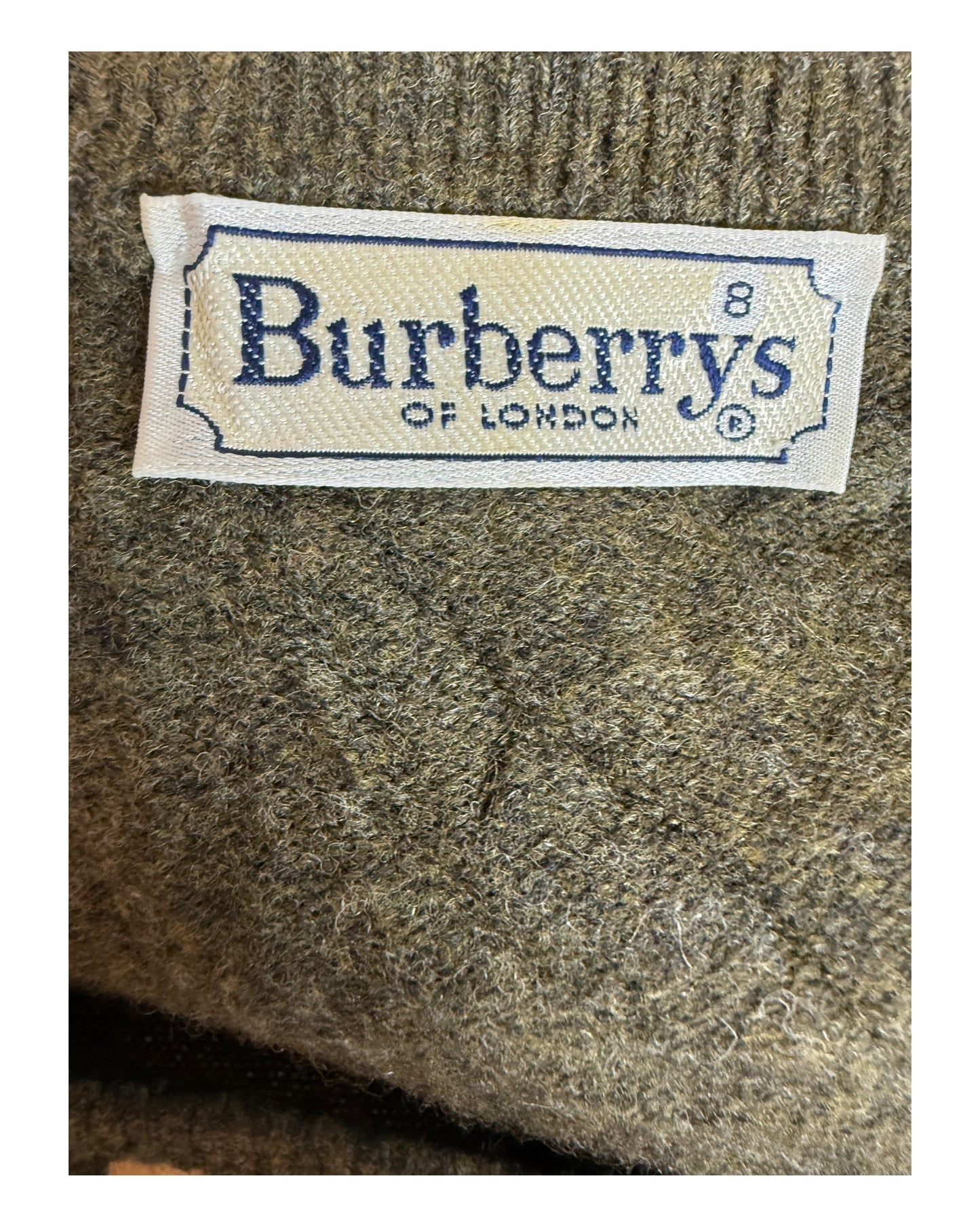 Burberry Pullover grün Größe XL