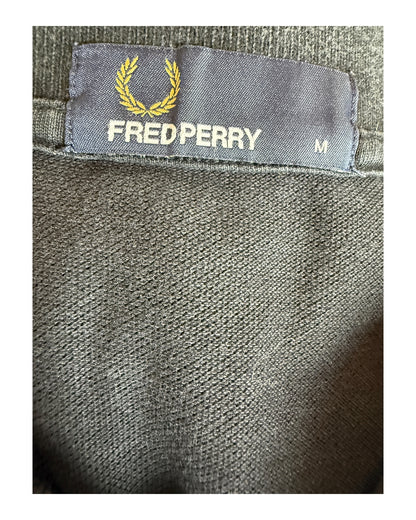 Fred Perry Poloshirt schwarz Größe M
