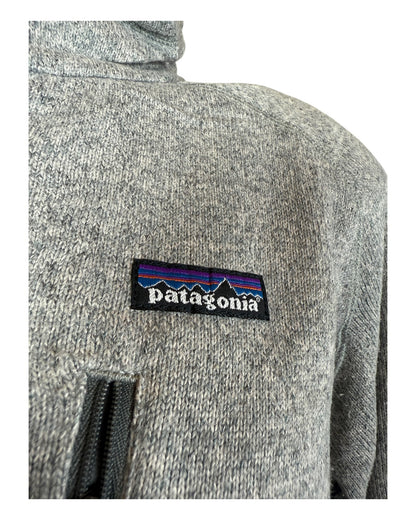 Patagonia Fleece Half Zip Pullover grau Größe M