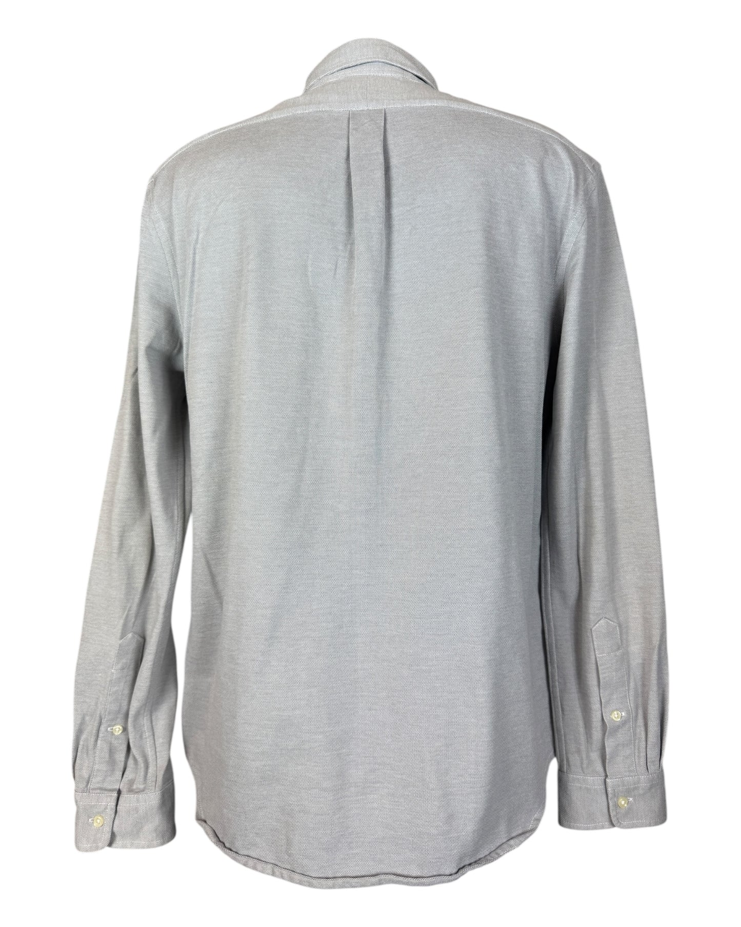 Polo Ralph Lauren Knit Oxfordhemd grau Größe L