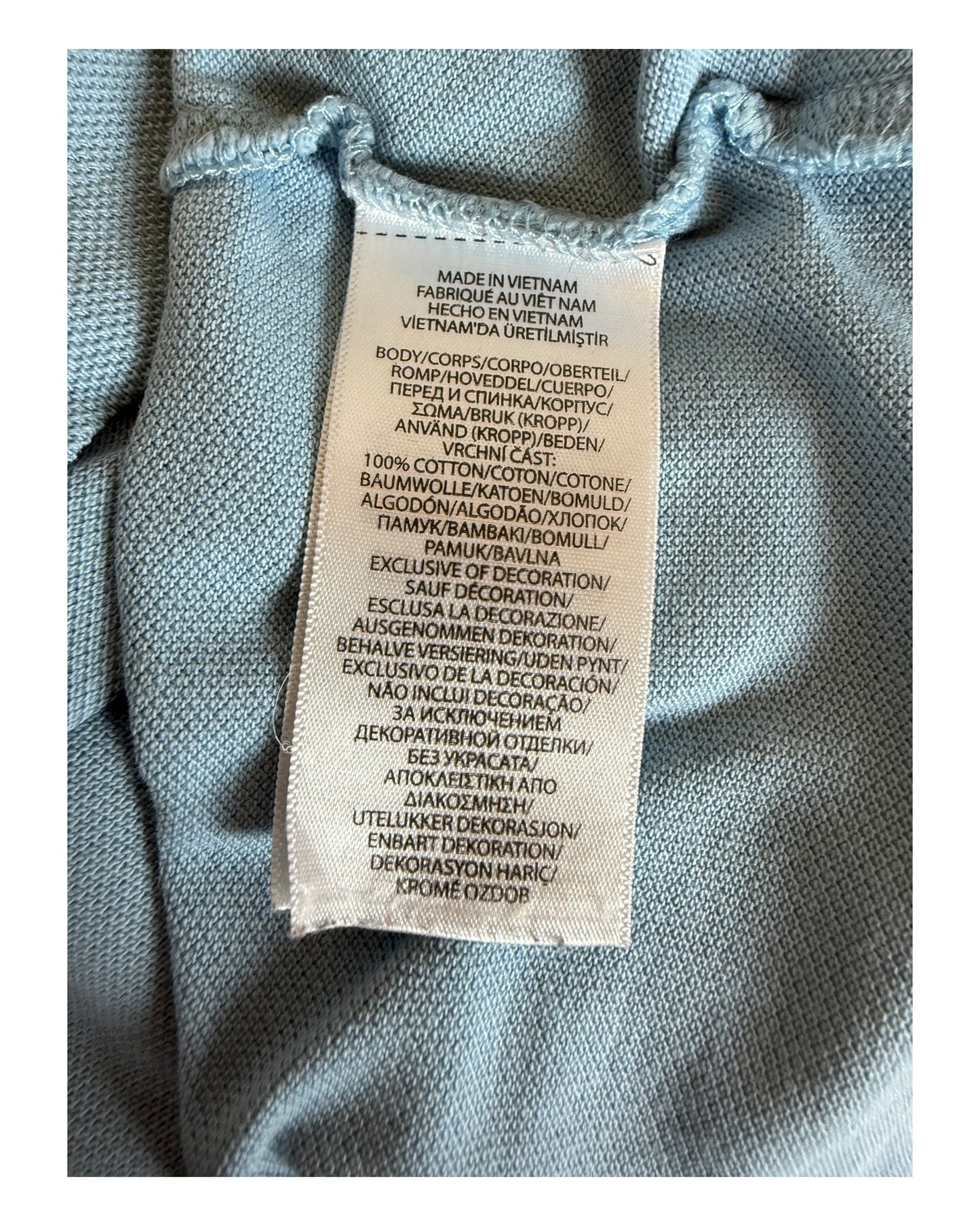 Polo Ralph Lauren Poloshirt hellblau Größe L