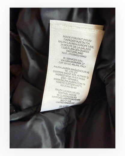 Polo Ralph Lauren Steppweste schwarz Größe L