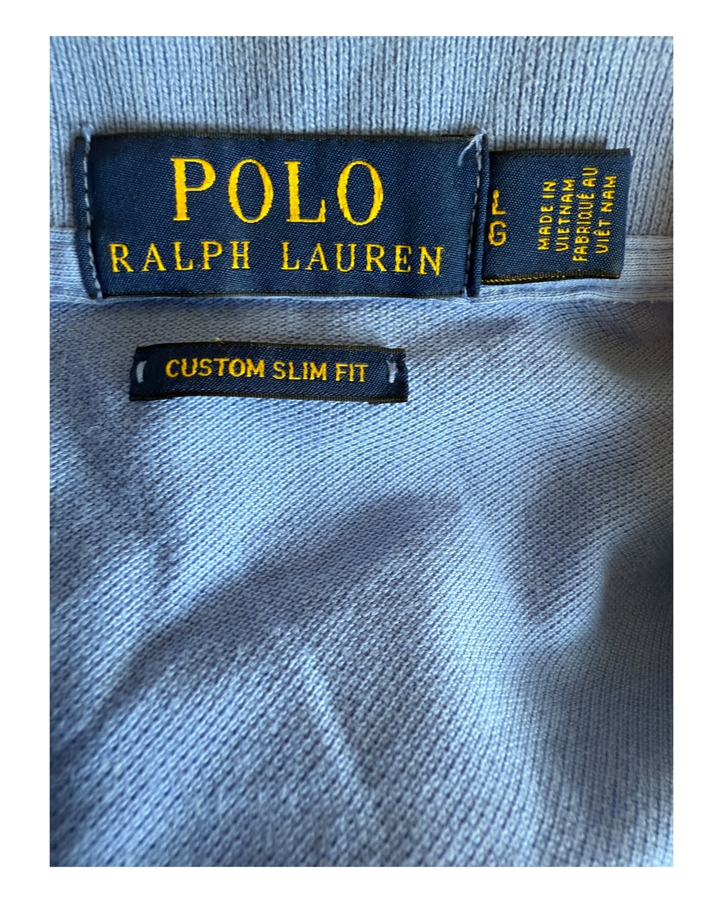 Polo Ralph Lauren Poloshirt hellblau Größe L