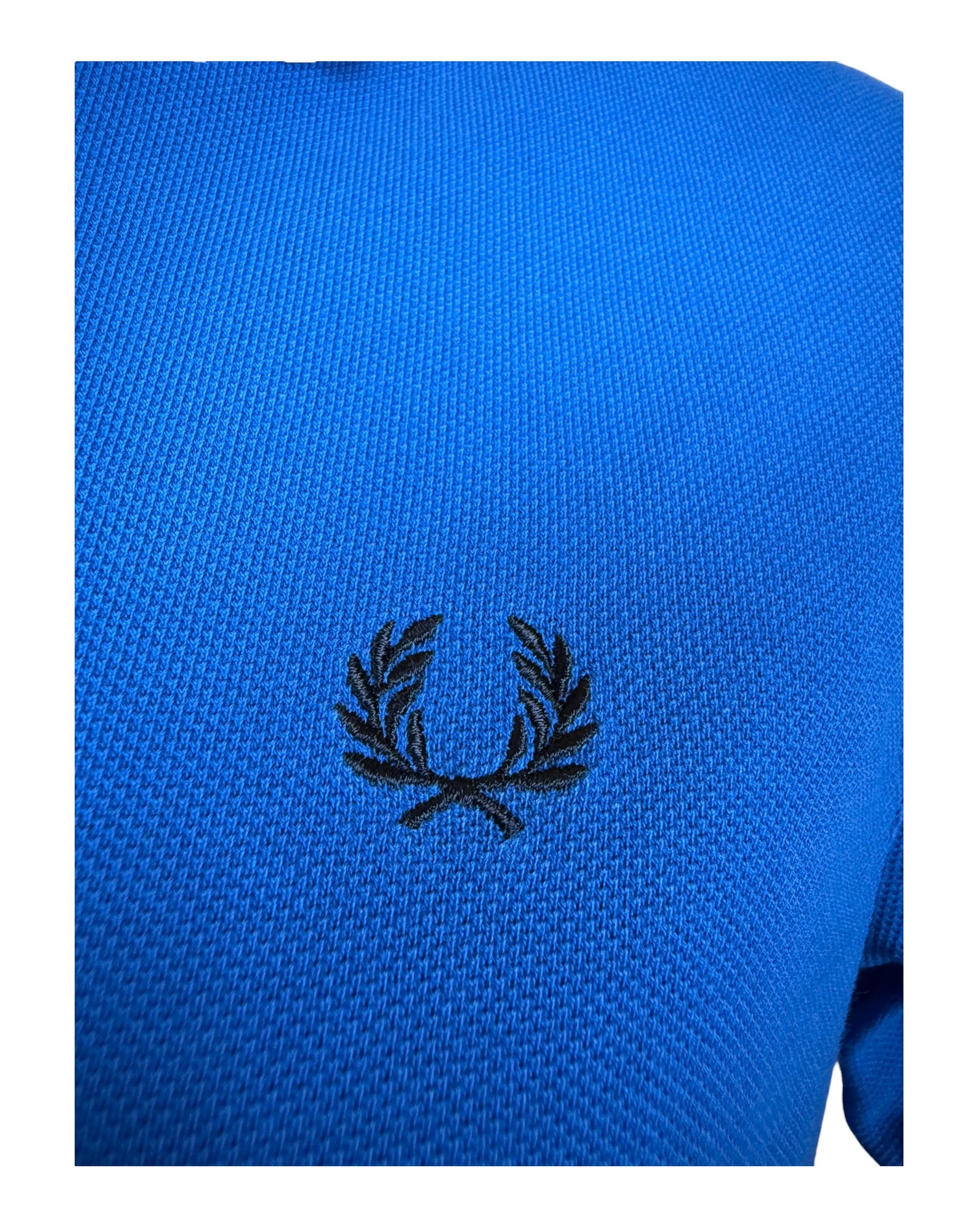 Fred Perry Poloshirt blau Größe M