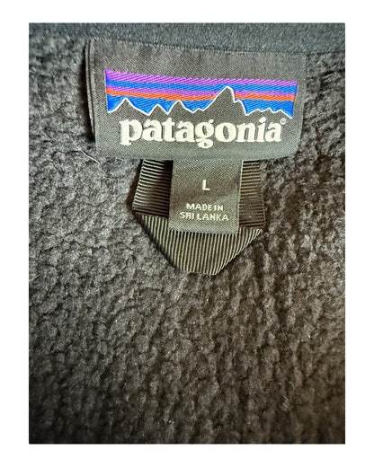 Patagonia Fleece Weste schwarz Größe L