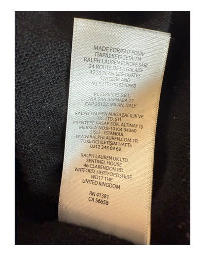 Polo Ralph Lauren Rollkragenpullover schwarz Größe M