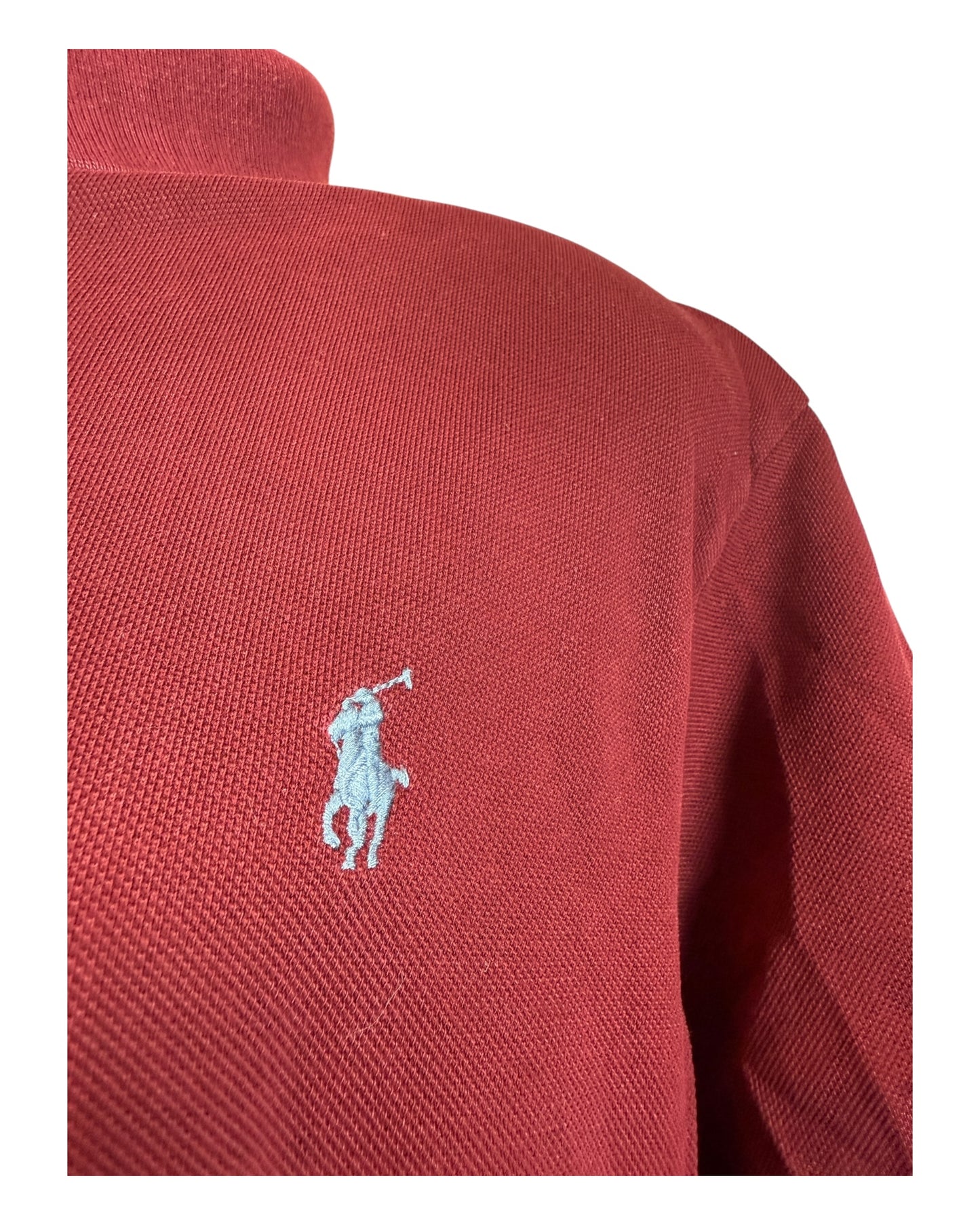 Polo Ralph Lauren Poloshirt bordeauxrot Größe L
