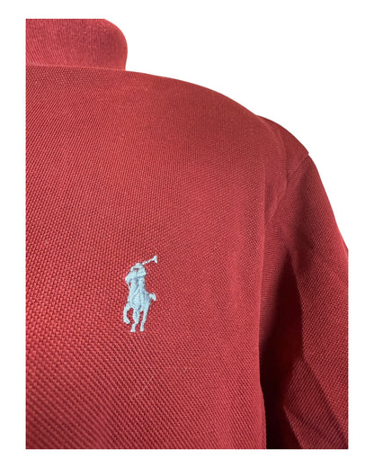 Polo Ralph Lauren Poloshirt bordeauxrot Größe L