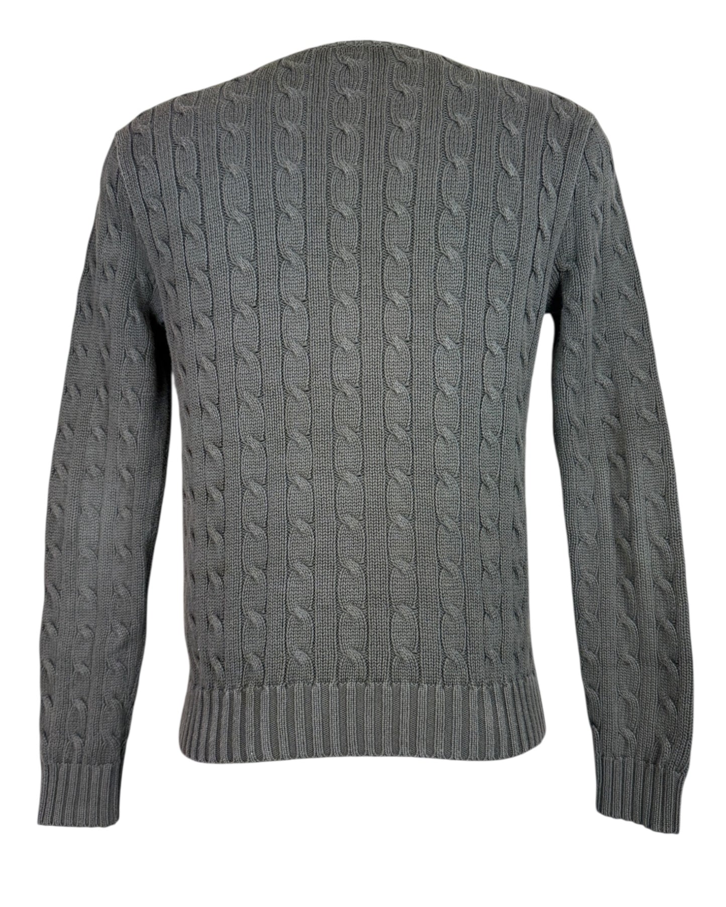 Polo Ralph Lauren Zopfmuster Pullover braun Größe L