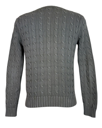 Polo Ralph Lauren Zopfmuster Pullover braun Größe L