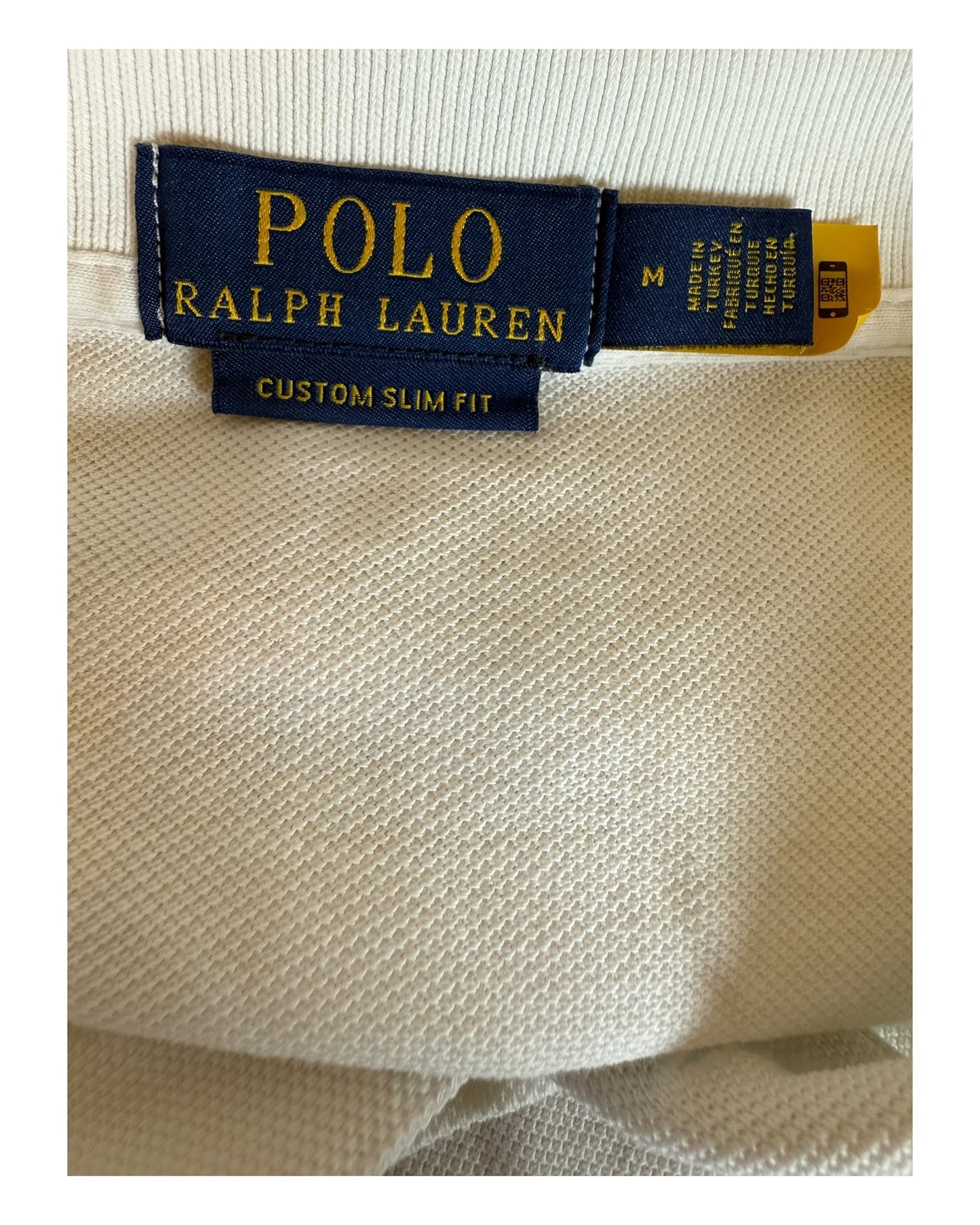 Polo Ralph Lauren Poloshirt weiß Größe M