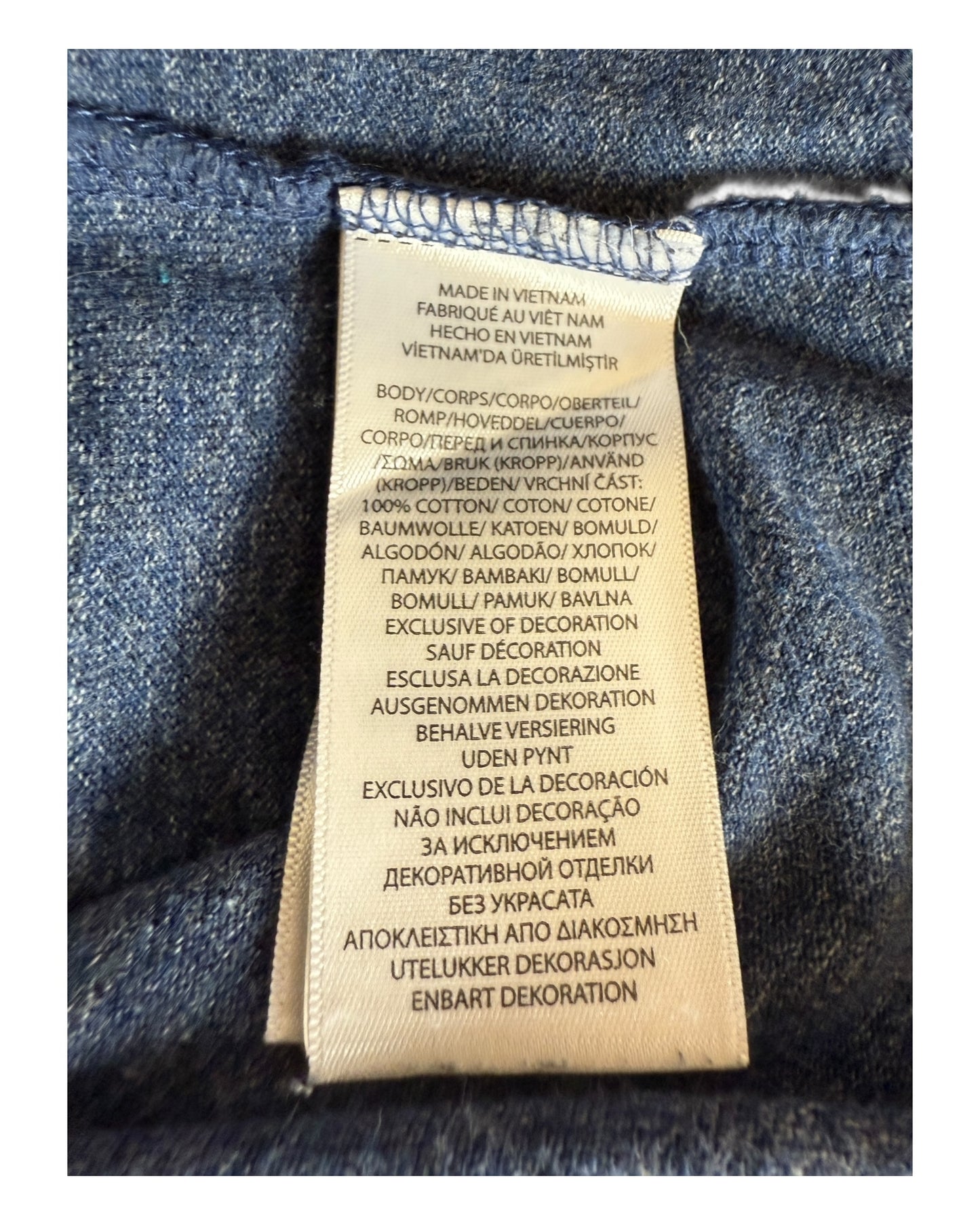 Polo Ralph Lauren Poloshirt blau meliert Größe M