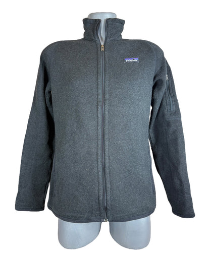 Patagonia Fleece Jacke schwarz Größe M