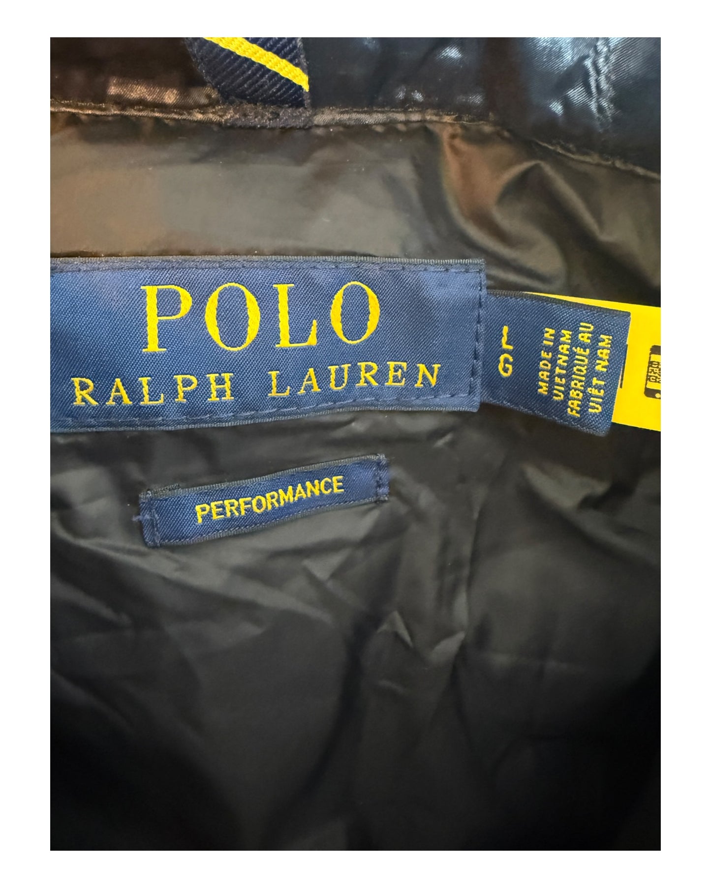 Polo Ralph Lauren Steppjacke schwarz Größe L