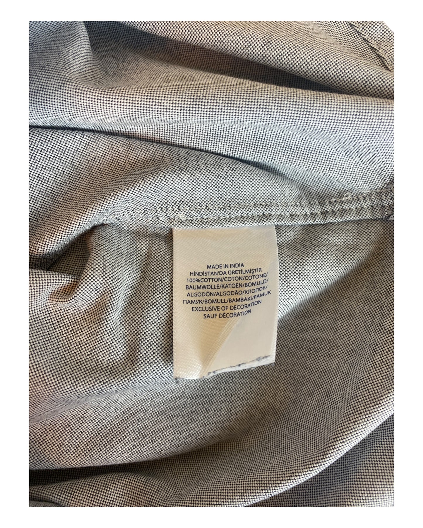 Polo Ralph Lauren Oxfordhemd grau Größe M