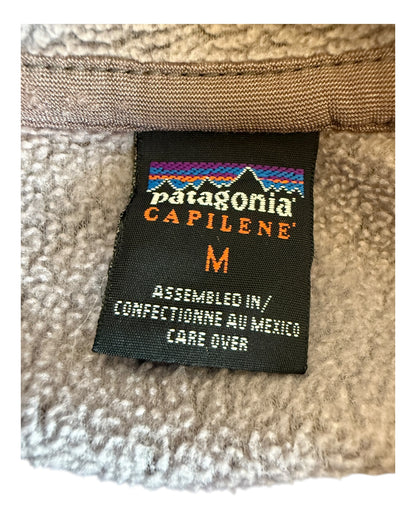 Patagonia Fleece Half Zip Pullover Lila Größe M