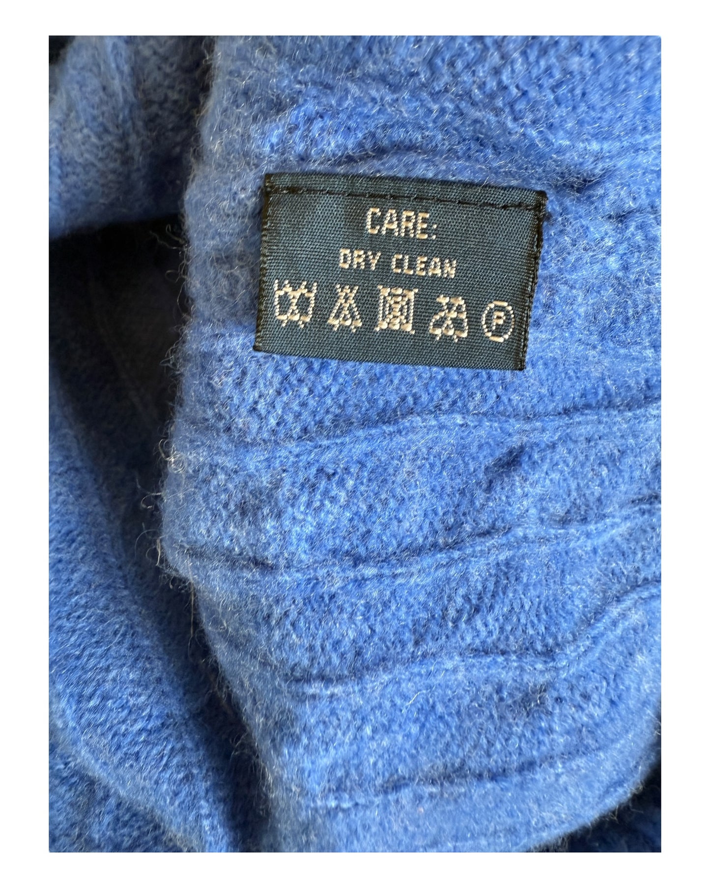 Polo Ralph Lauren Zopfmuster Pullover blau Größe M