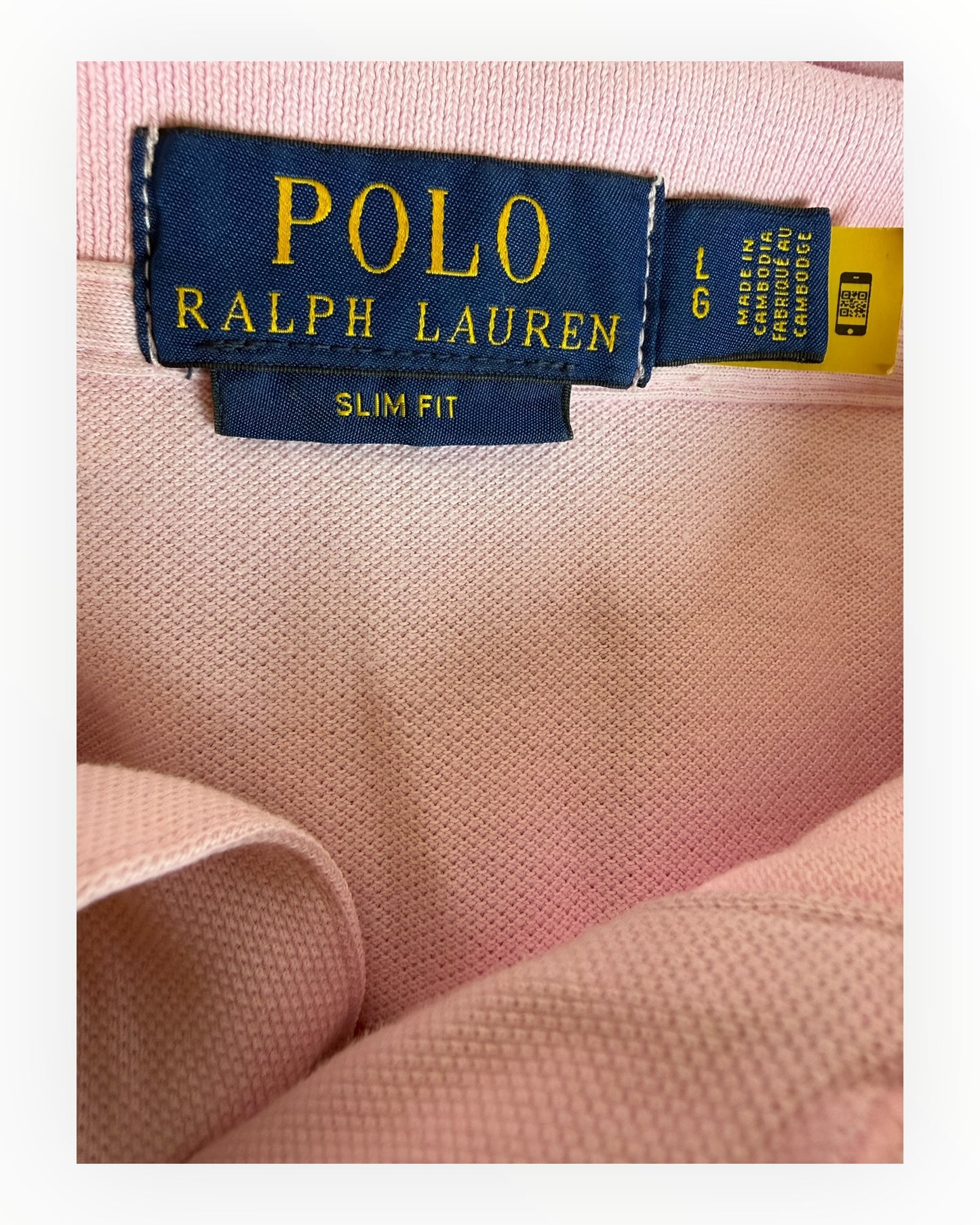 Polo Ralph Lauren Poloshirt rosa Größe L