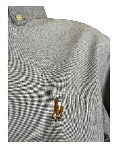 Polo Ralph Lauren Oxfordhemd grau Größe L