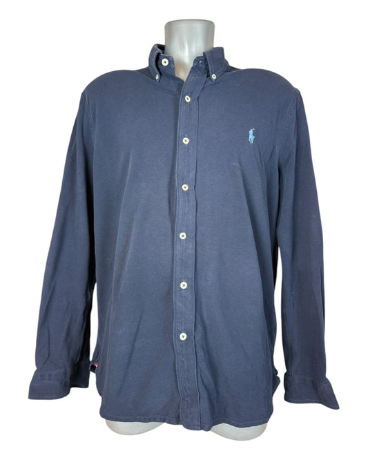 Polo Ralph Lauren Hemd marineblau Größe L