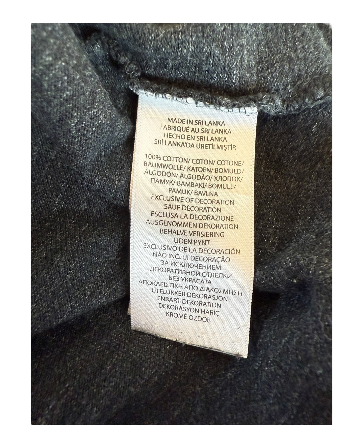Polo Ralph Lauren Poloshirt schwarz meliert Größe M
