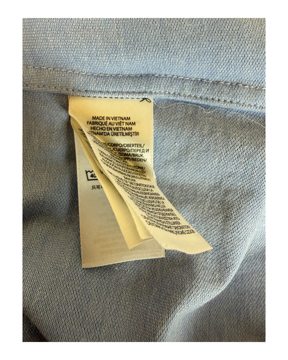 Polo Ralph Lauren Knit Oxford Bluse hellblau Größe M