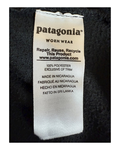 Patagonia Fleece Jacke schwarz Größe M