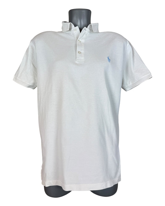 Polo Ralph Lauren Poloshirt weiss Größe L