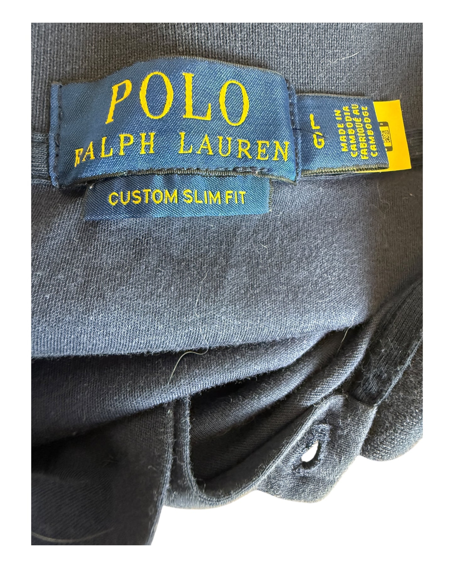 Polo Ralph Lauren Poloshirt marineblau Größe L