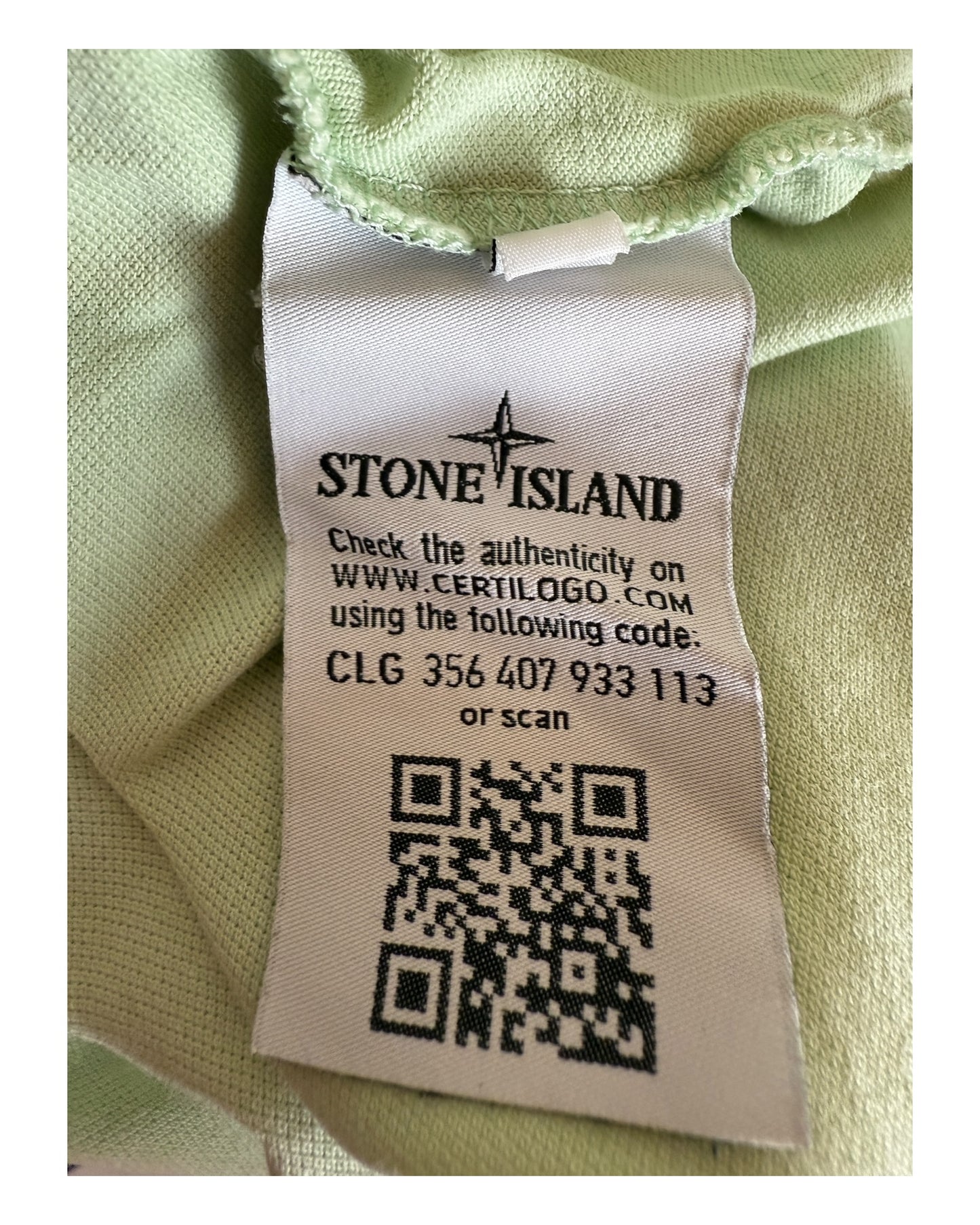 Stone Island Poloshirt grün Größe M