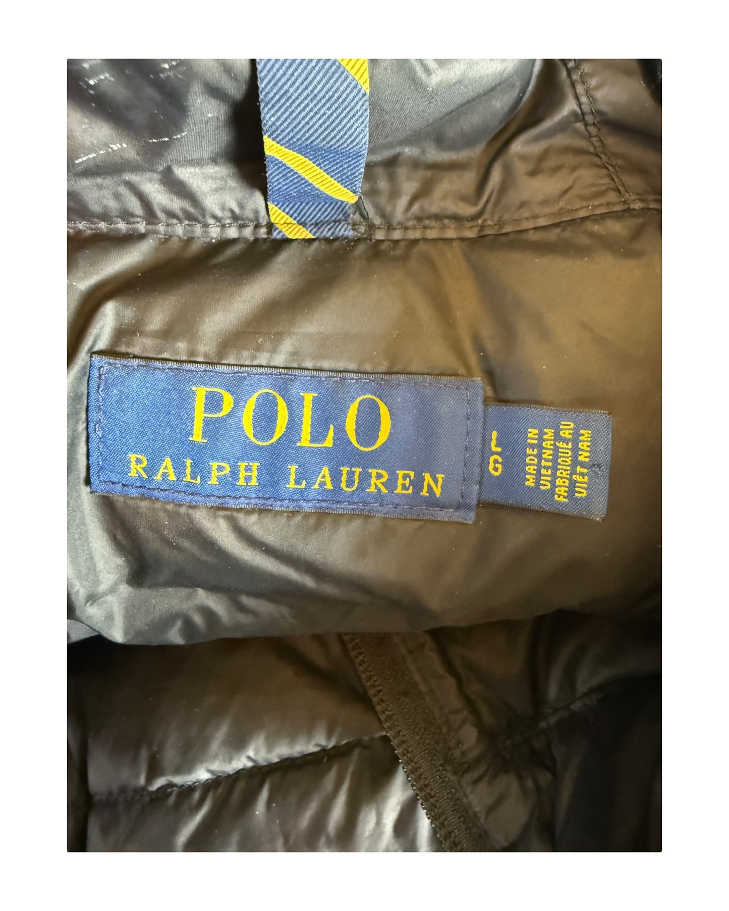 Polo Ralph Lauren Daunenjacke schwarz Größe L