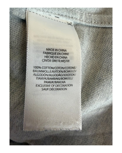 Polo Ralph Lauren Knit Oxford Bluse grau Größe M