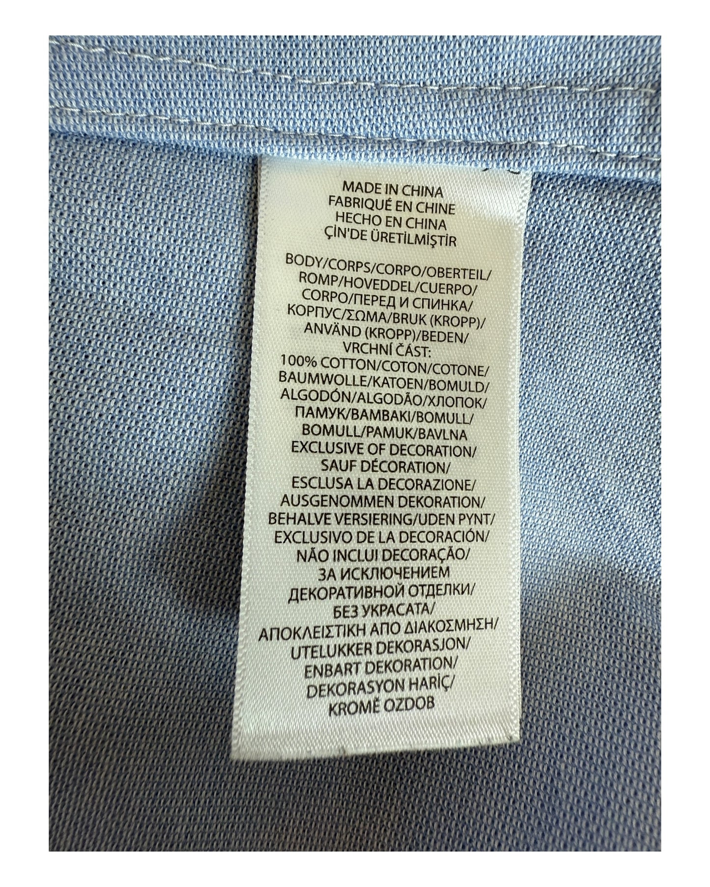 Polo Ralph Lauren Knit Oxfordhemd hellblau Größe M