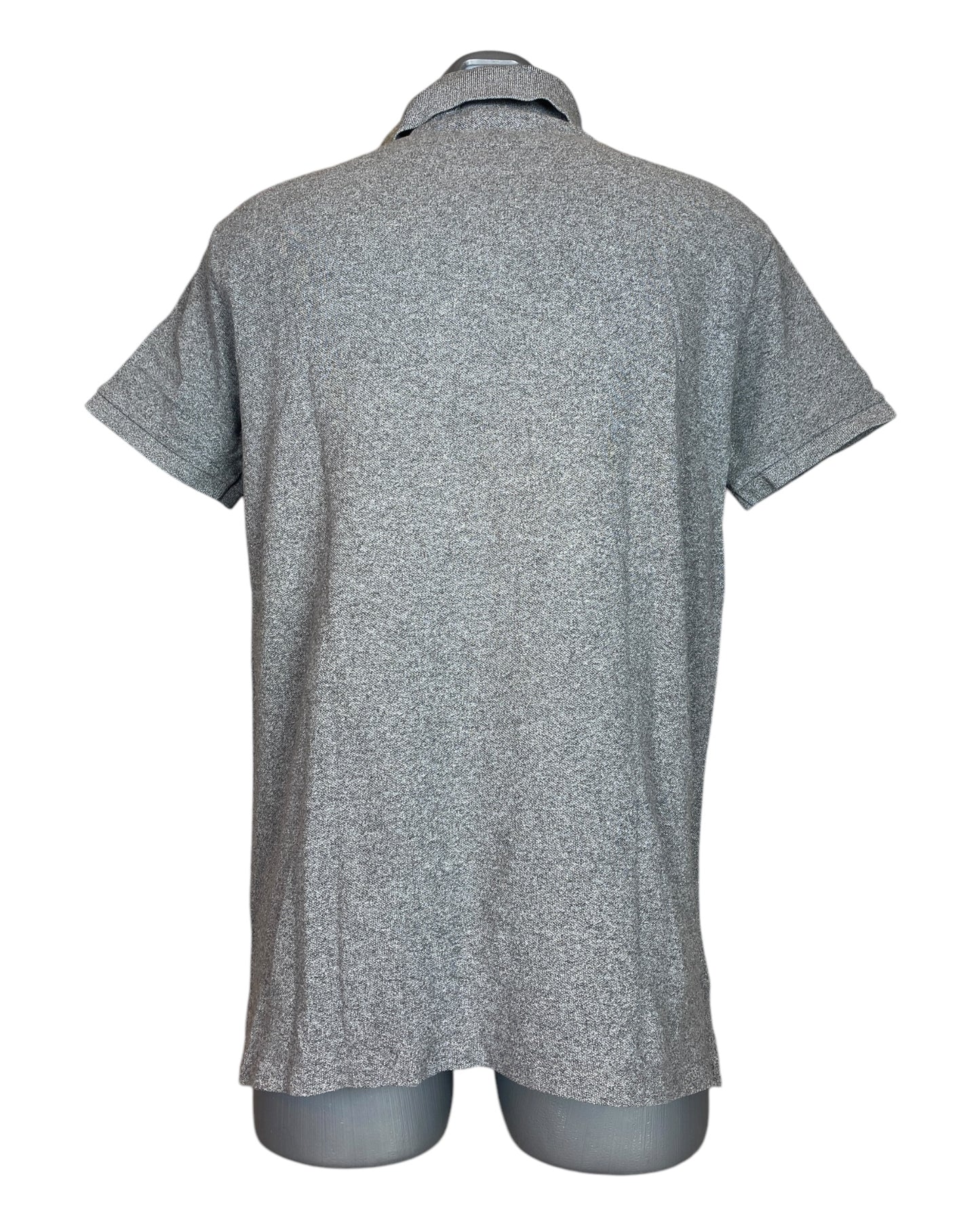 Polo Ralph Lauren polo shirt grey mottled size L