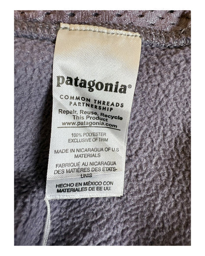Patagonia Fleece Half Zip Pullover lila Größe M