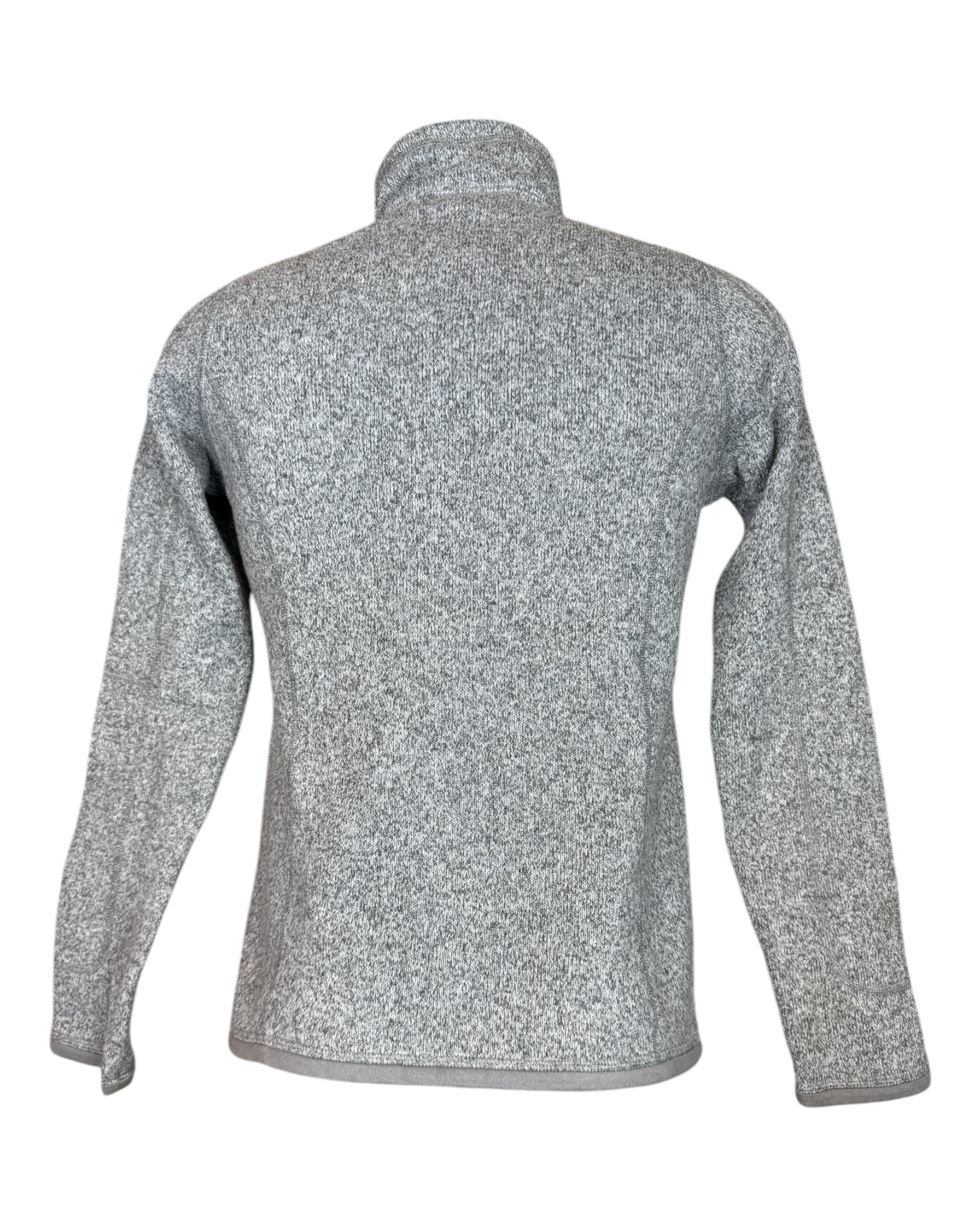 Patagonia Fleece Half Zip Pullover grau Größe S