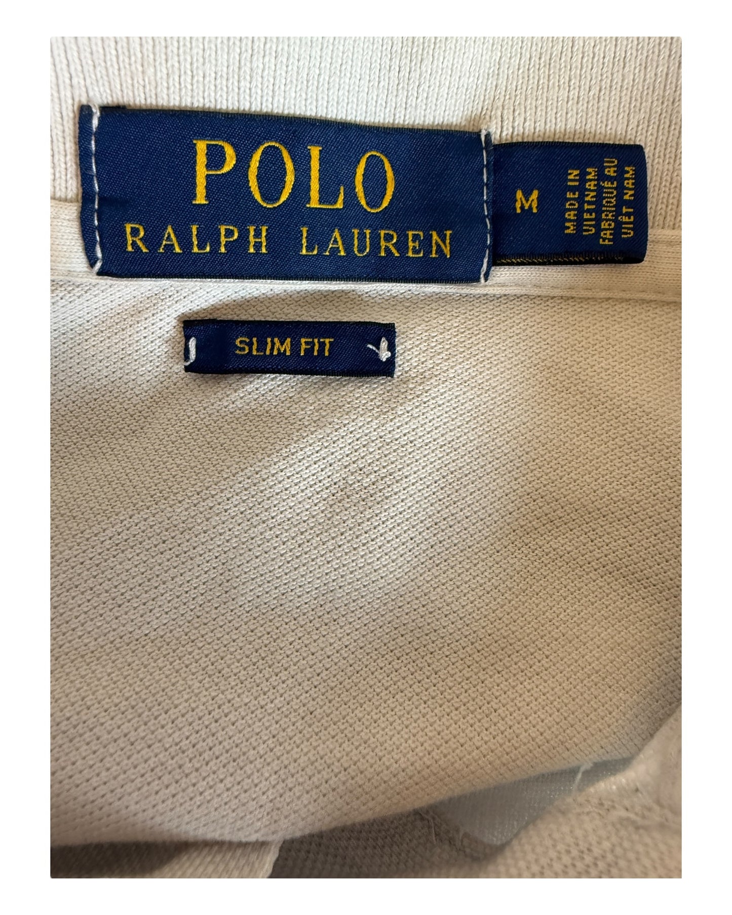 Polo Ralph Lauren Poloshirt weiß Größe M