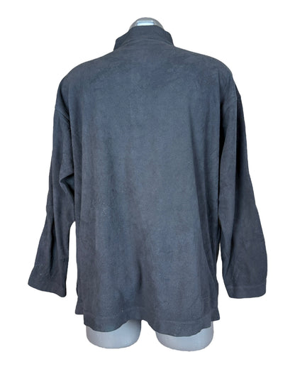 Patagonia Fleece Half Zip Pullover schwarz Größe L