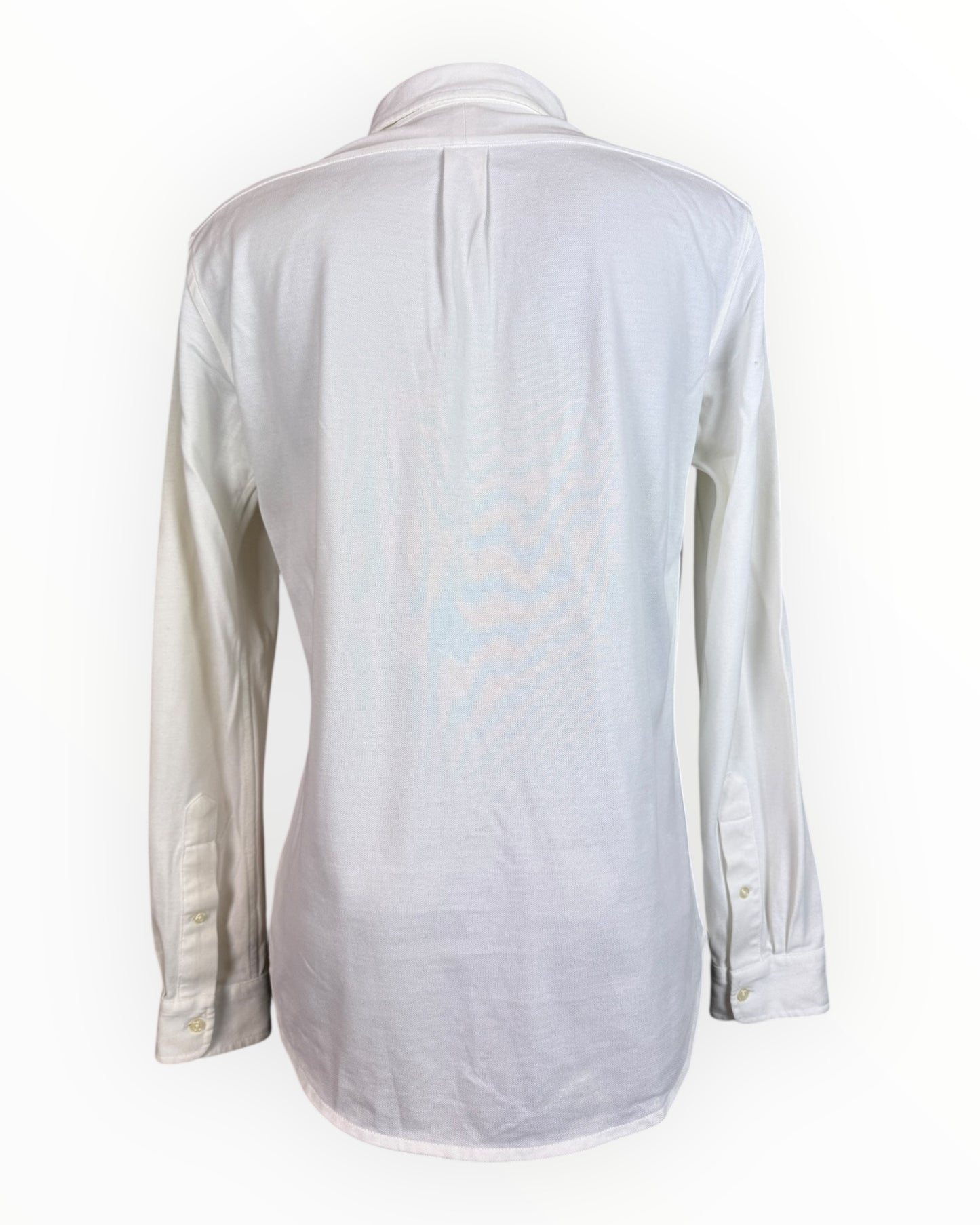 Polo Ralph Lauren Knit Oxfordhemd weiß Größe M