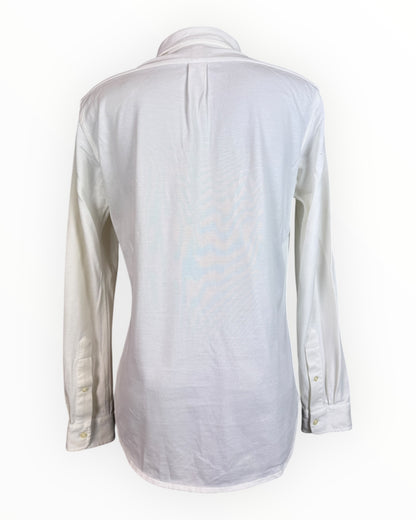 Polo Ralph Lauren Knit Oxfordhemd weiß Größe M
