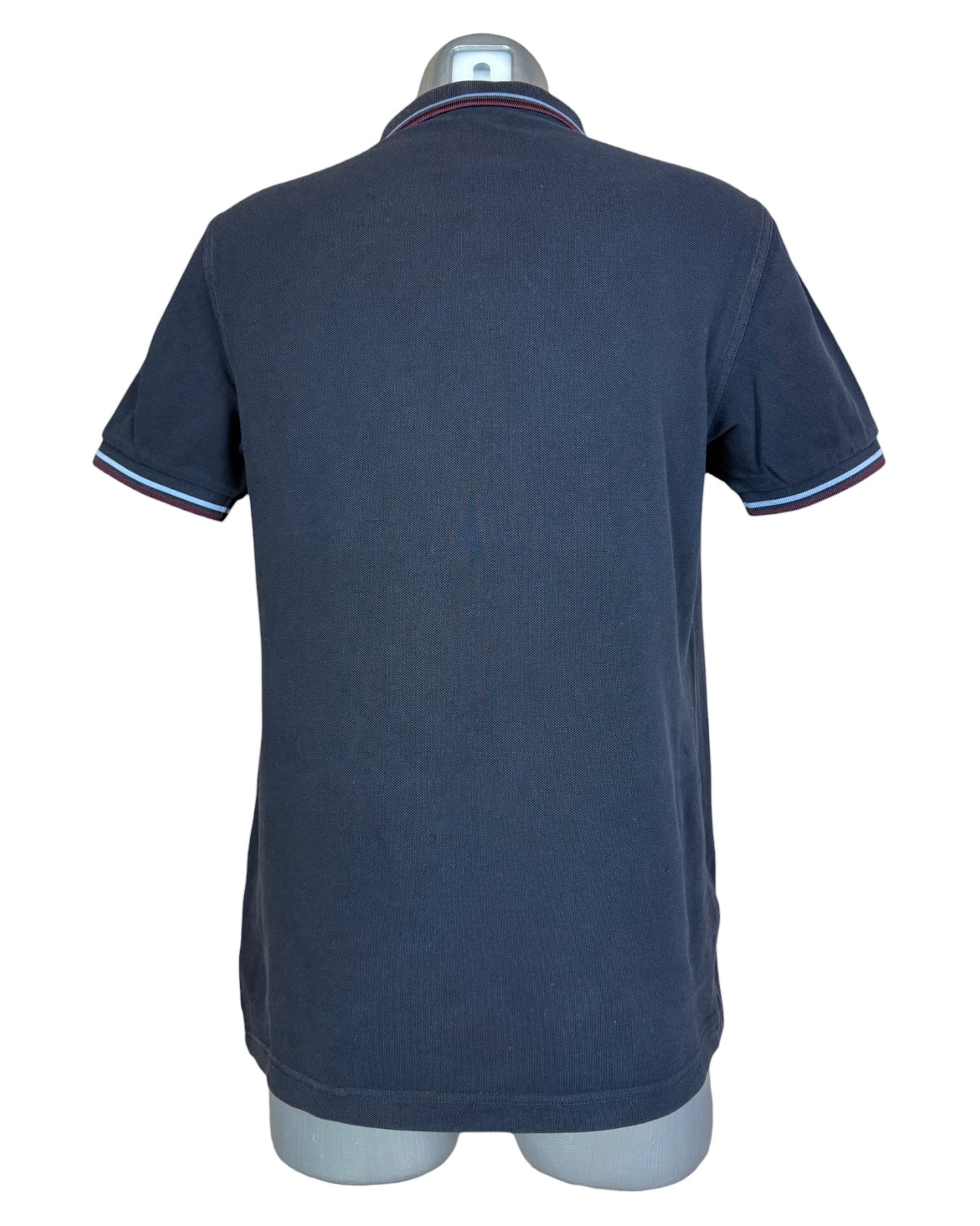 Fred Perry Poloshirt marineblau Größe M