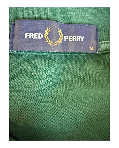 Fred Perry Poloshirt grün Größe M