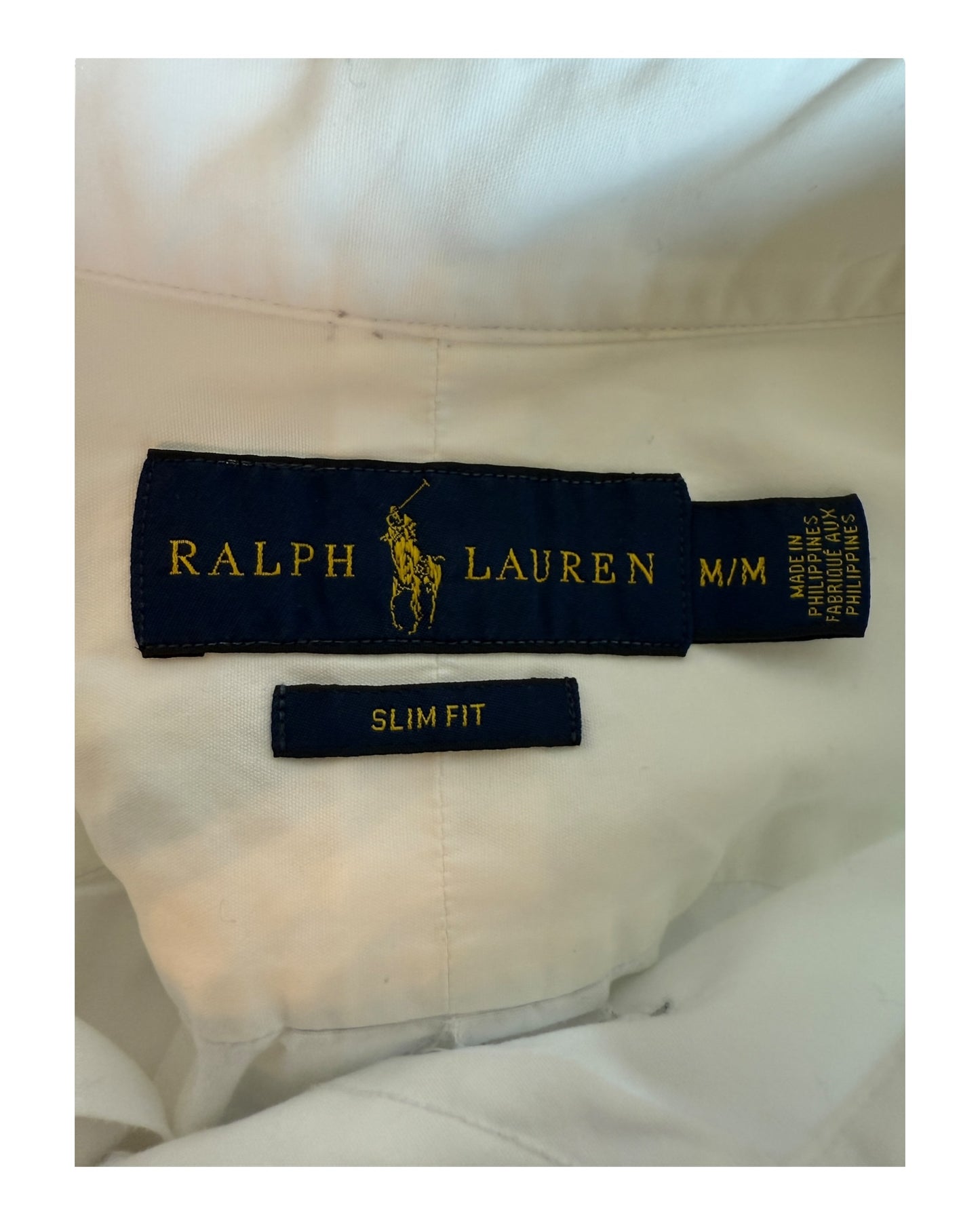 Polo Ralph Lauren Hemd weiß Größe M