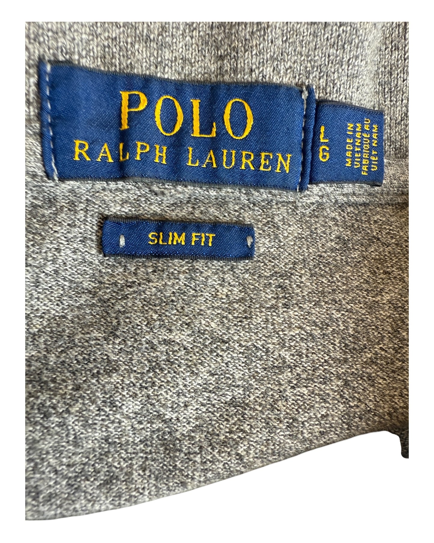 Polo Ralph Lauren Poloshirt grau Größe L
