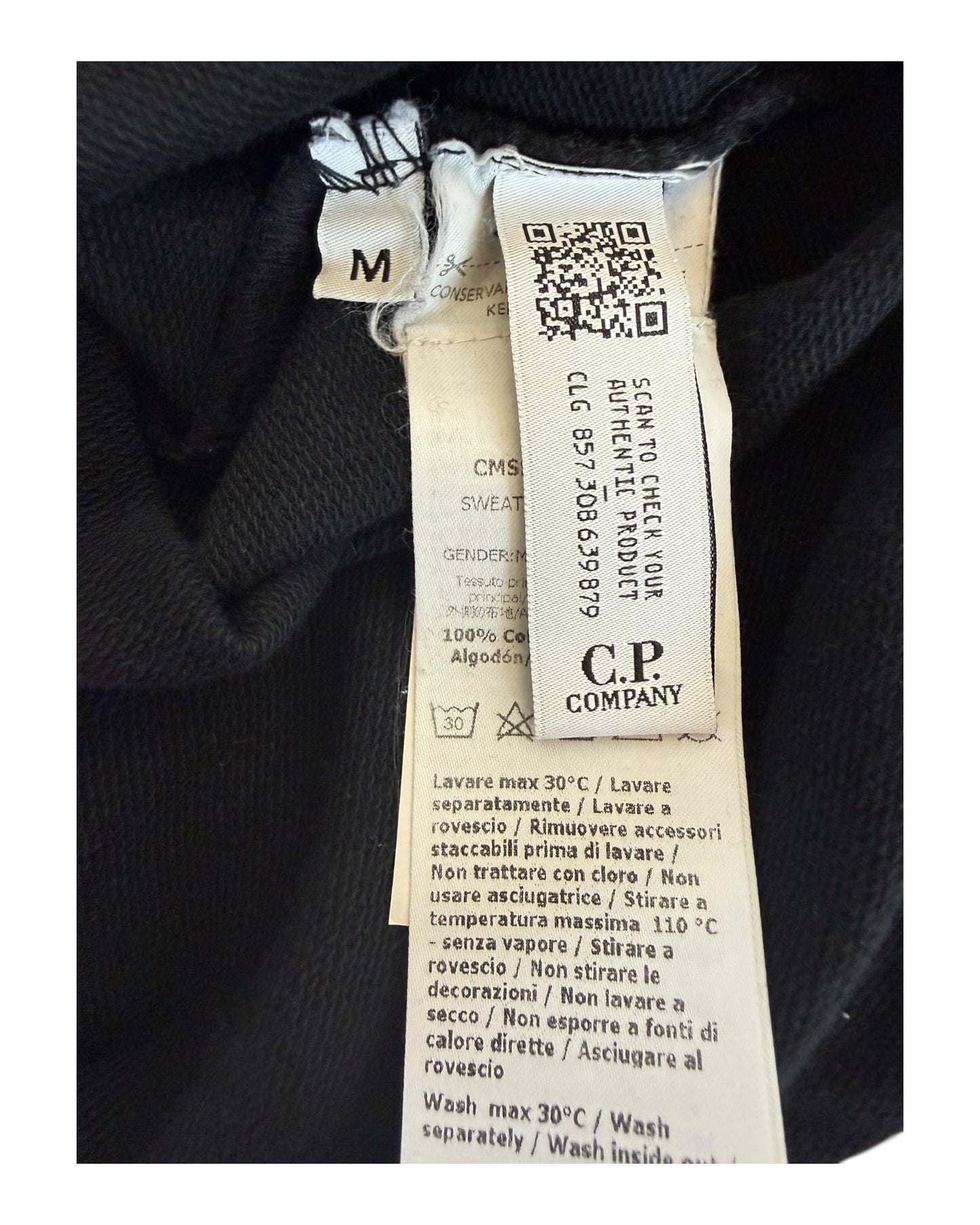 CP Company Pullover schwarz Größe M
