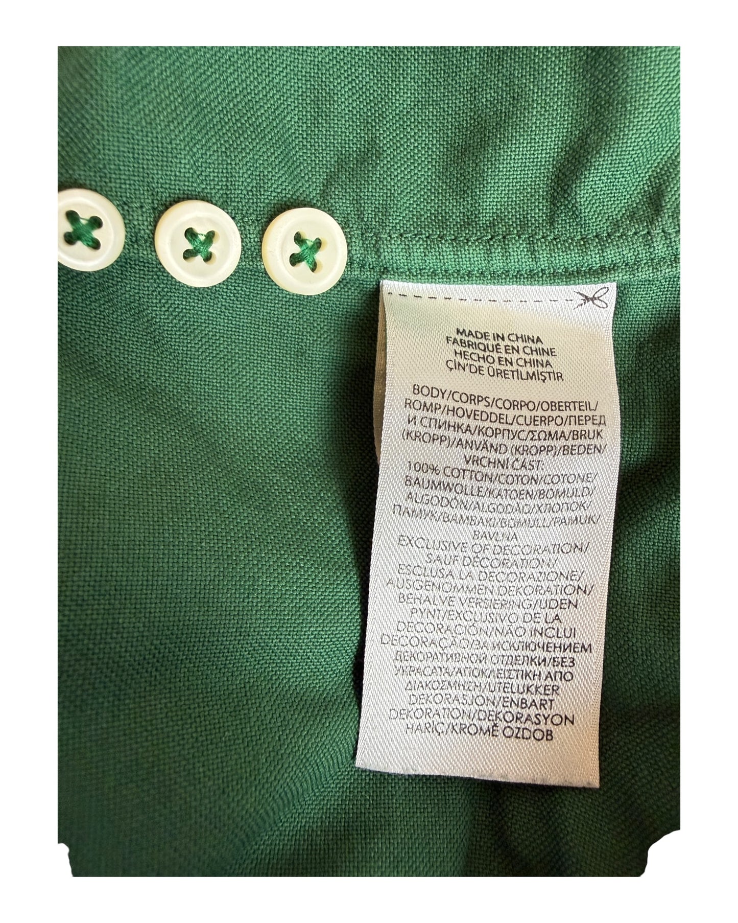 Polo Ralph Lauren Hemd grün Größe M