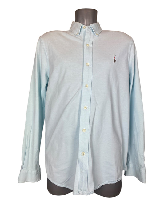 Polo Ralph Lauren Knit Oxfordhemd türkis Größe L